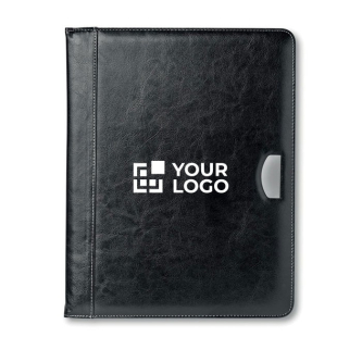 Élégant portfolio promotionnel entreprises couleur noir