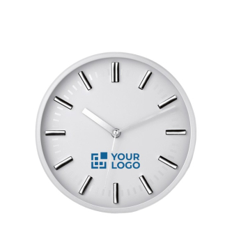 Horloge murale pour publicité couleur blanc