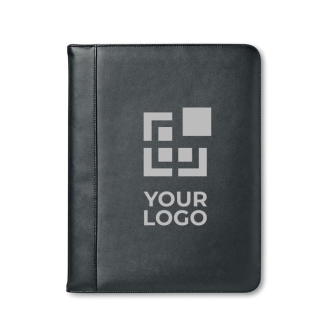 Portfolio personnalisé pour salons couleur noir