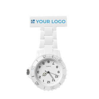 Montre élégante couleur blanc