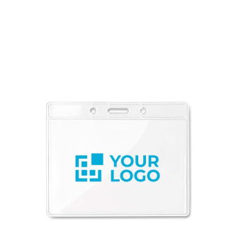 Porte-badge couleur transparent