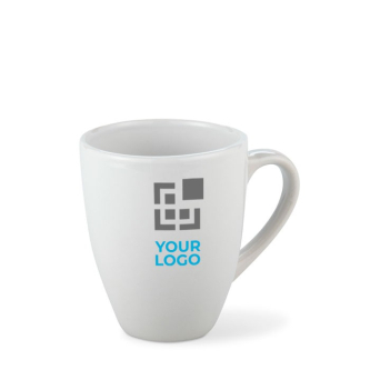 Tasses corporatives de 160ml couleur blanc