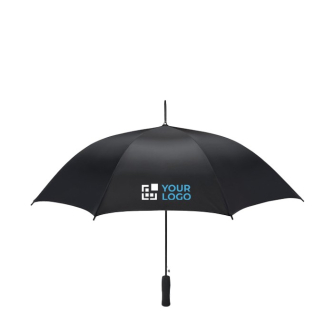 Parapluie avec logo coupe-vent 23" avec zone d'impression