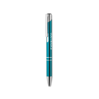 Stylo publicitaire en métal pour entreprise avec zone d'impression