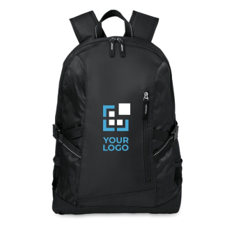 Sac à dos d'ordinateur publicitaire avec zone d'impression