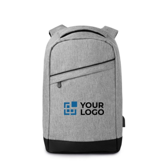 Sac à dos pour ordinateur portable pour entreprises couleur noir