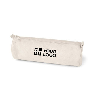 Trousse publicitaire en coton couleur ivoire