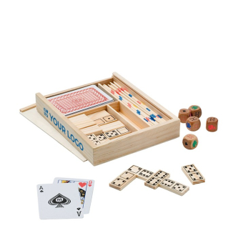 Ensemble de 4 jeux pour offrir aux clients