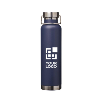 Gourde isotherme en métal personnalisable avec zone d'impression