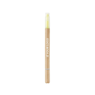 Stylo 2 en 1 avec surligneur personnalisable