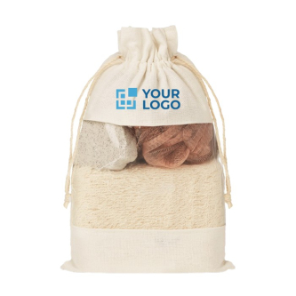 Fantastique set de bain pour vos clients couleur beige