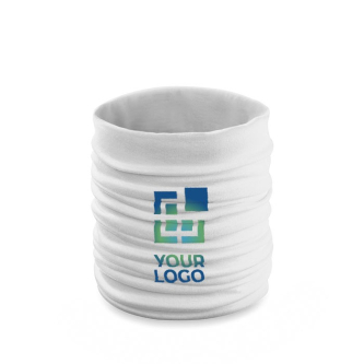 Tour de cou coloré personnalisable logo couleur jaune