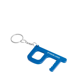 Porte-clés anti-contact personnalisable avec zone d'impression