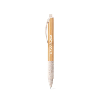 Stylo personnalisable en bambou