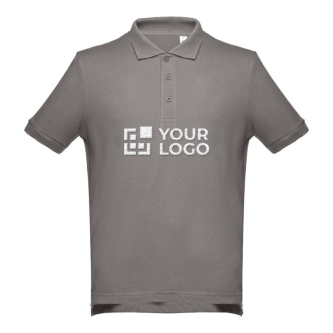 Polo floqué pas cher 195 g/m2 avec zone d'impression
