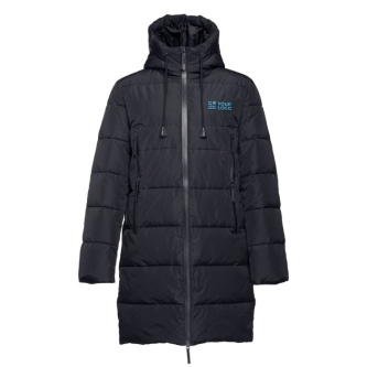 Longue doudoune personnalisable couleur noir