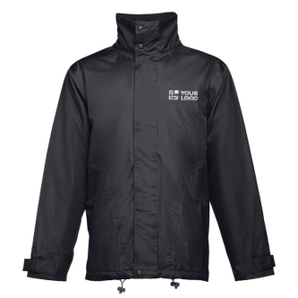 Parka imprimée unisexe imperméable avec zone d'impression