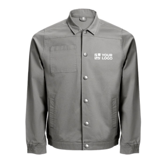 Veste de travail pour entreprise 240 g/m2 couleur grise