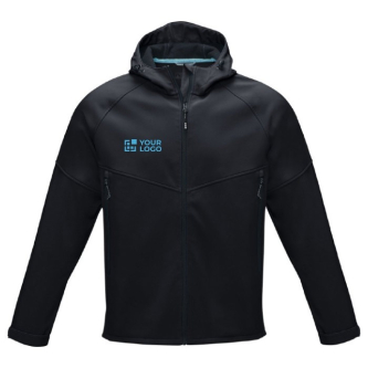 Vestes soft Shell écologique recyclée avec zone d'impression
