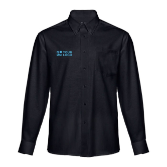 Élégante chemise personnalisable 130 g/m2 avec zone d'impression