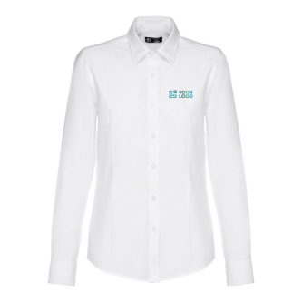 Chemise personnalisée pour femme à manches longues