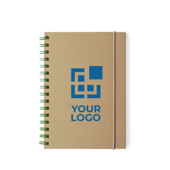 Carnet écologique publicitaire pour entreprise avec zone d'impression