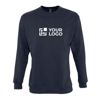 Sweat-shirt informel pour floqué le logo avec zone d'impression