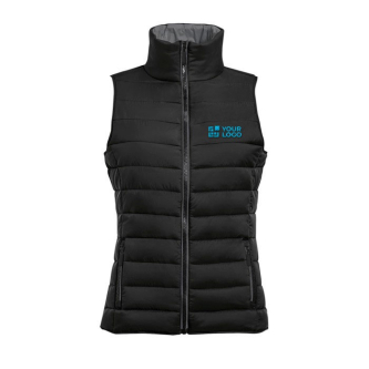 Gilet femme pour cadeaux d'entreprise couleur noir