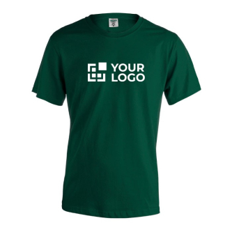 Tee shirt personnalisé pour adultes 150 g/m2 couleur vert foncé