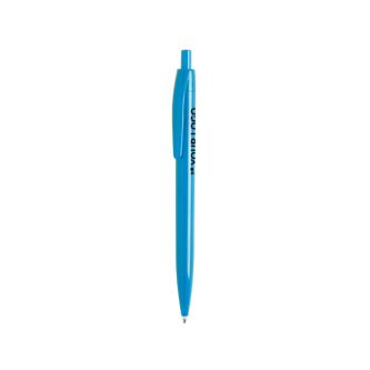 Stylo publicitaire monochrome coloré