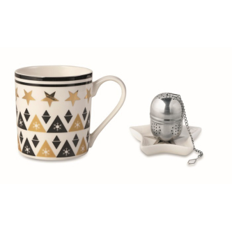 Ensemble de mugs pour fête de fin d'année