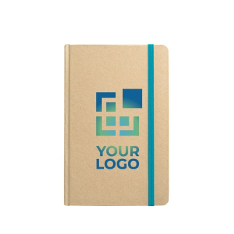 Carnet A5 personnalisé papier recyclé avec zone d'impression