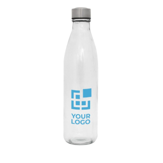Grande bouteille en verre personnalisée