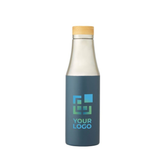 Bouteille isotherme au design élégant avec zone d'impression