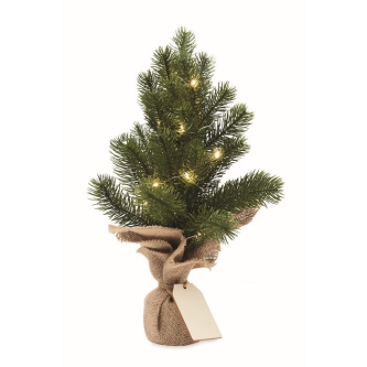 Mini sapin en plastique