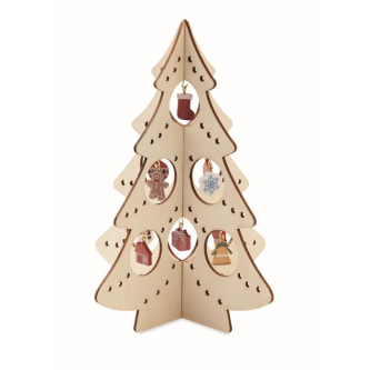 Petit arbre avec décorations