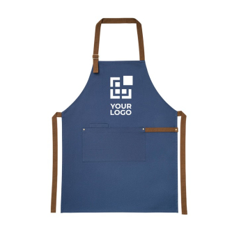 Tablier avec détails métalliques 300 g/m2 avec zone d'impression
