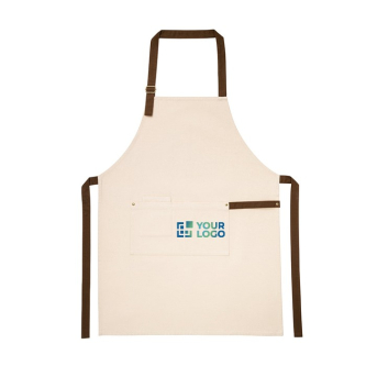 Tablier de qualité en coton 320 g/m2 avec zone d'impression
