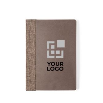 Bloc-notes couverture fibre de café
