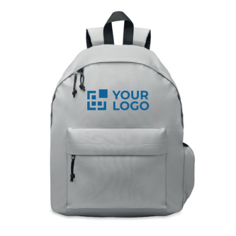 Sac à dos personnalisé en polyester uni 
