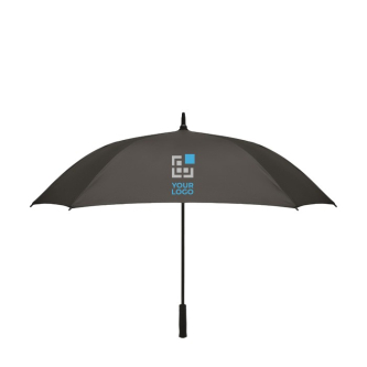 Parapluie coupe-vent carré de 27" avec zone d'impression