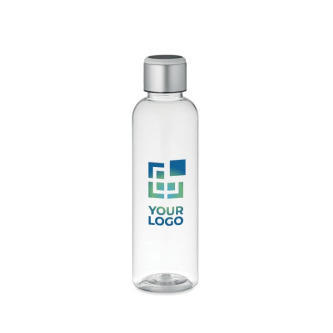 Bouteille en tritan avec alerte d'hydratation avec zone d'impression