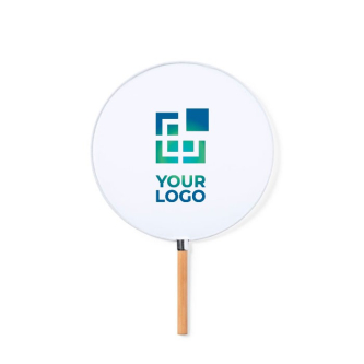 Eventail Pai Pai spécial pour la sublimation avec zone d'impression