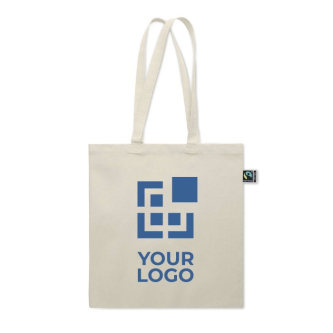 Sac personnalisable en coton équitable 180 g/m2 Thin FairTrade
