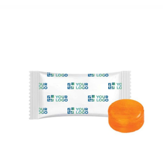 Bonbon dur aux saveurs variées emballé en format de 4g