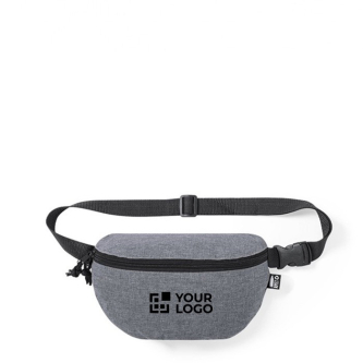 Sac banane plastique recyclé avec sangle ajustable et boucle vue principale