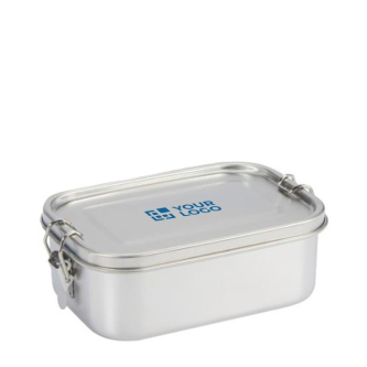 Boîte à lunch en acier recyclé avec fermoirs à clip 750ml