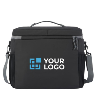Sac isotherme recyclé imperméable avec poches en filet
