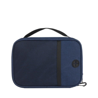 Pochette en RPET avec mousqueton pour gadgets électroniques