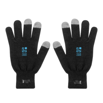 Gants en RPET avec doigts tactiles